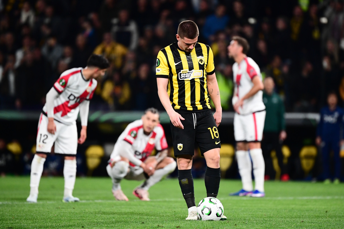 ΑΕΚ – Ράγιο Βαγεκάνο 3-1: Ο Παλαθόν «διέλυσε» το όνειρο της Ένωσης και την απέκλεισε στα προημιτελικά του Conference League