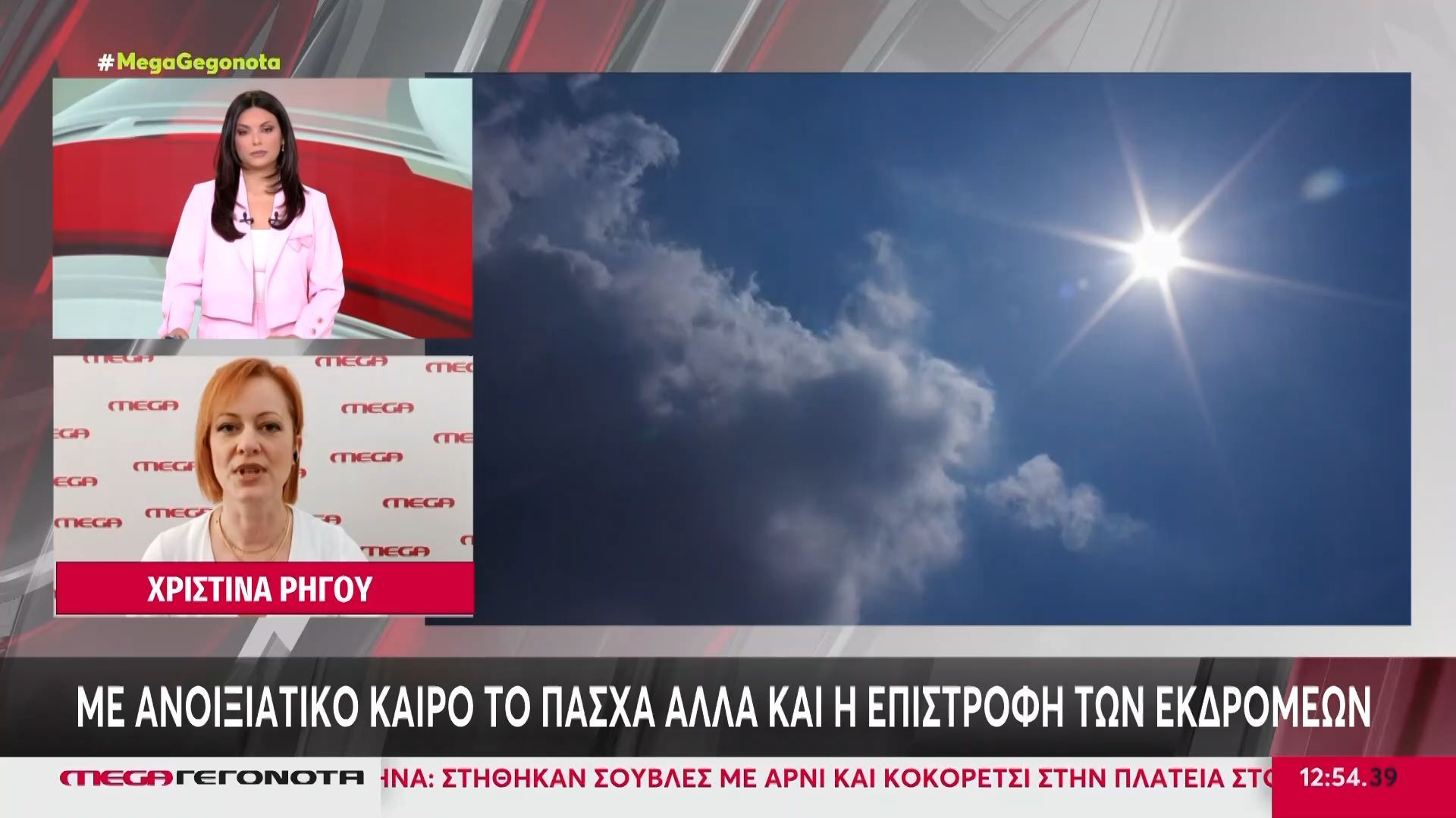 Με ανοιξιάτικο καιρό το Πάσχα αλλά και η επιστροφή των εκδρομέων