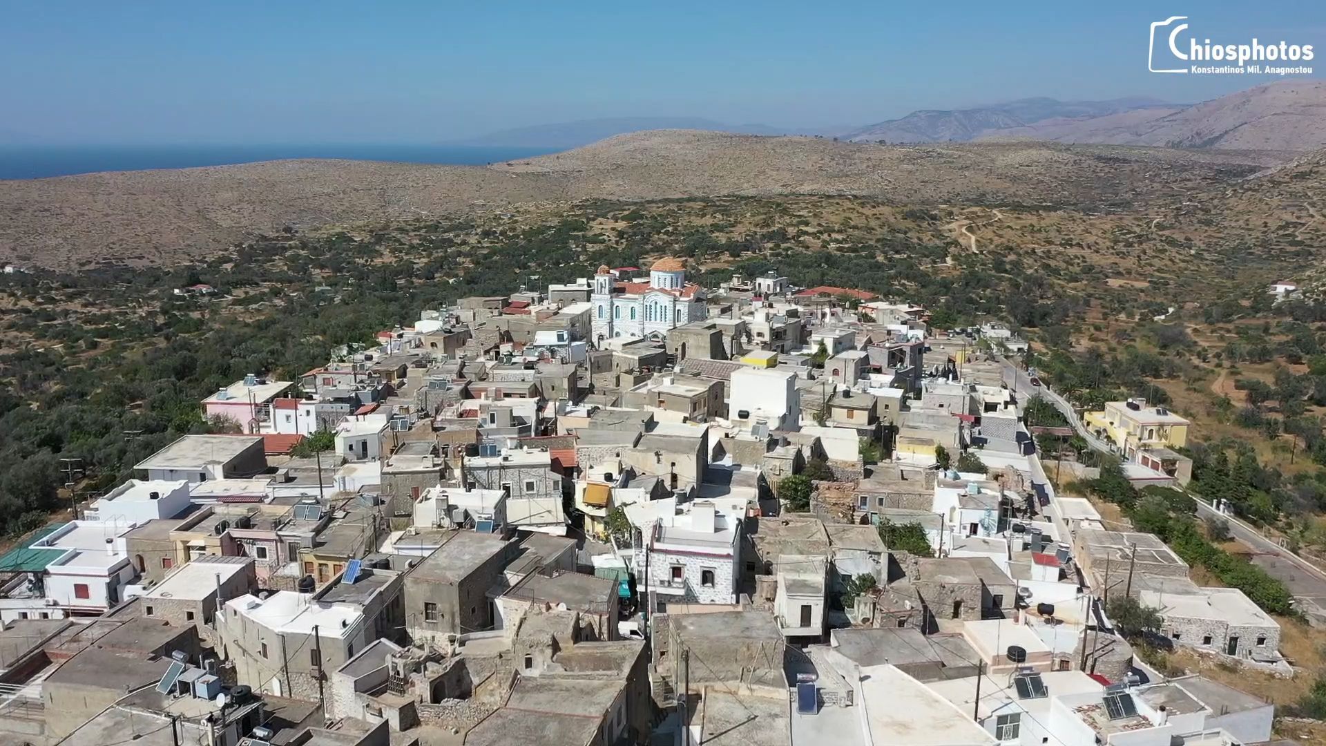 Μεσαιωνικό χωριό Ελάτα στα Μαστιχοχώρια της Χίου