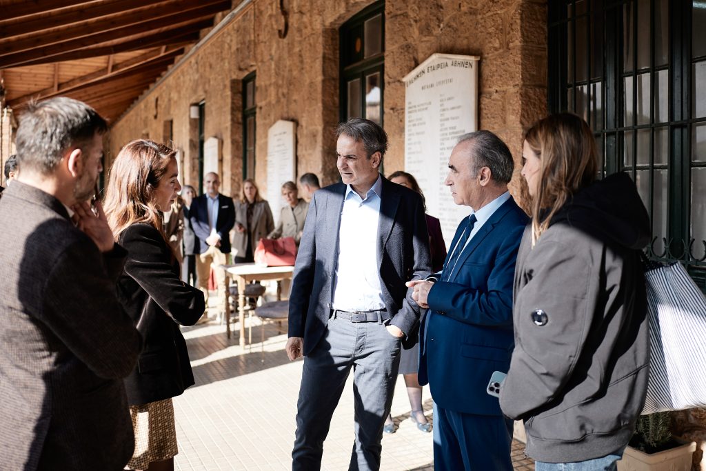 Μητσοτάκης- γηροκομείο Αθηνών