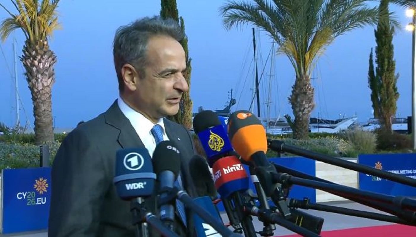 Μητσοτάκης: Η Ευρώπη υποστηρίζει την Ουκρανία από την έναρξη του πολέμου