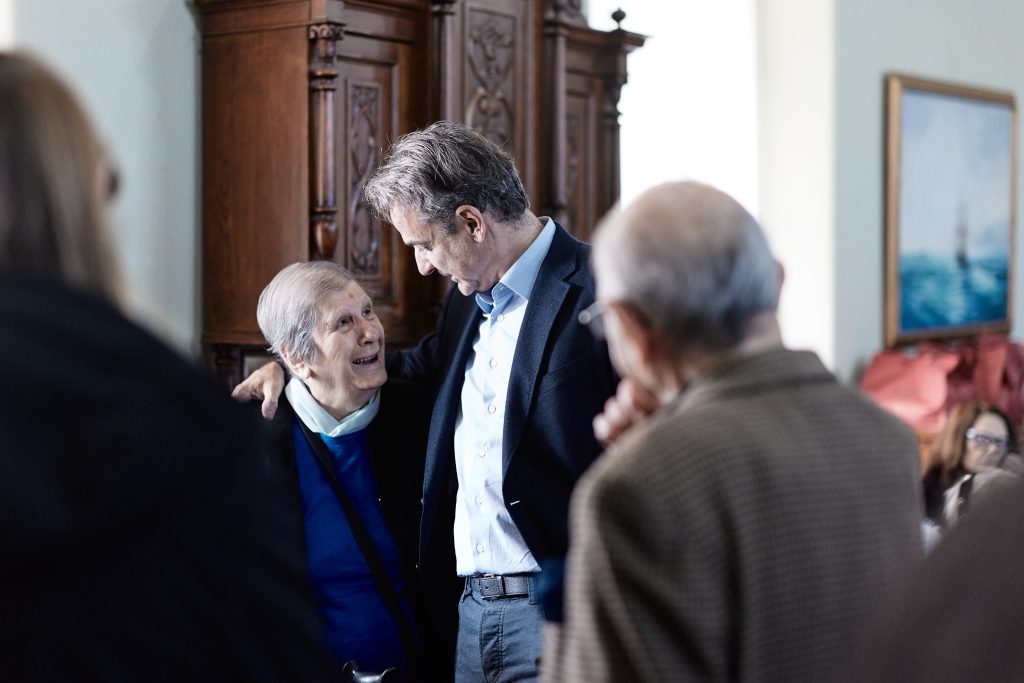 Μητσοτάκης - Γηροκομείο Αθηνών