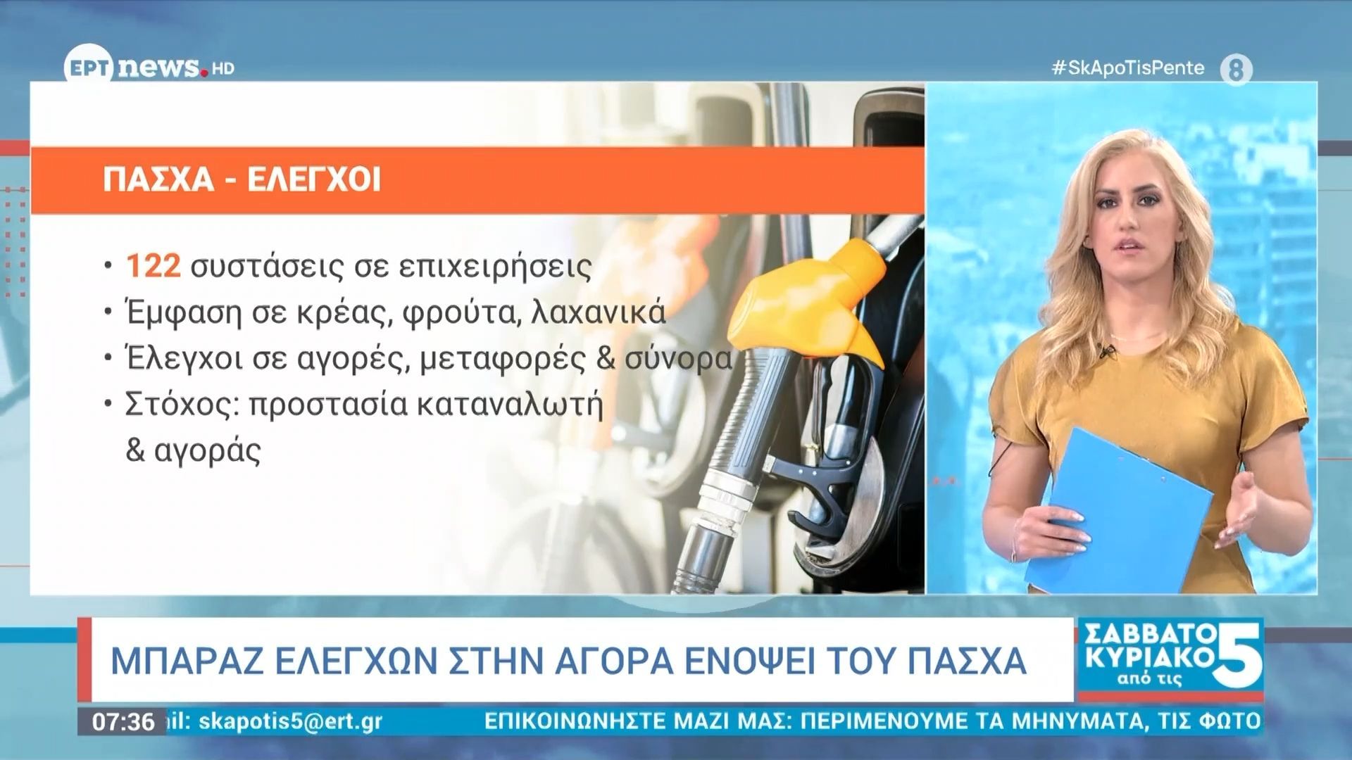 Μπαράζ ελεγχών στην αγορά ενόψει Πάσχα