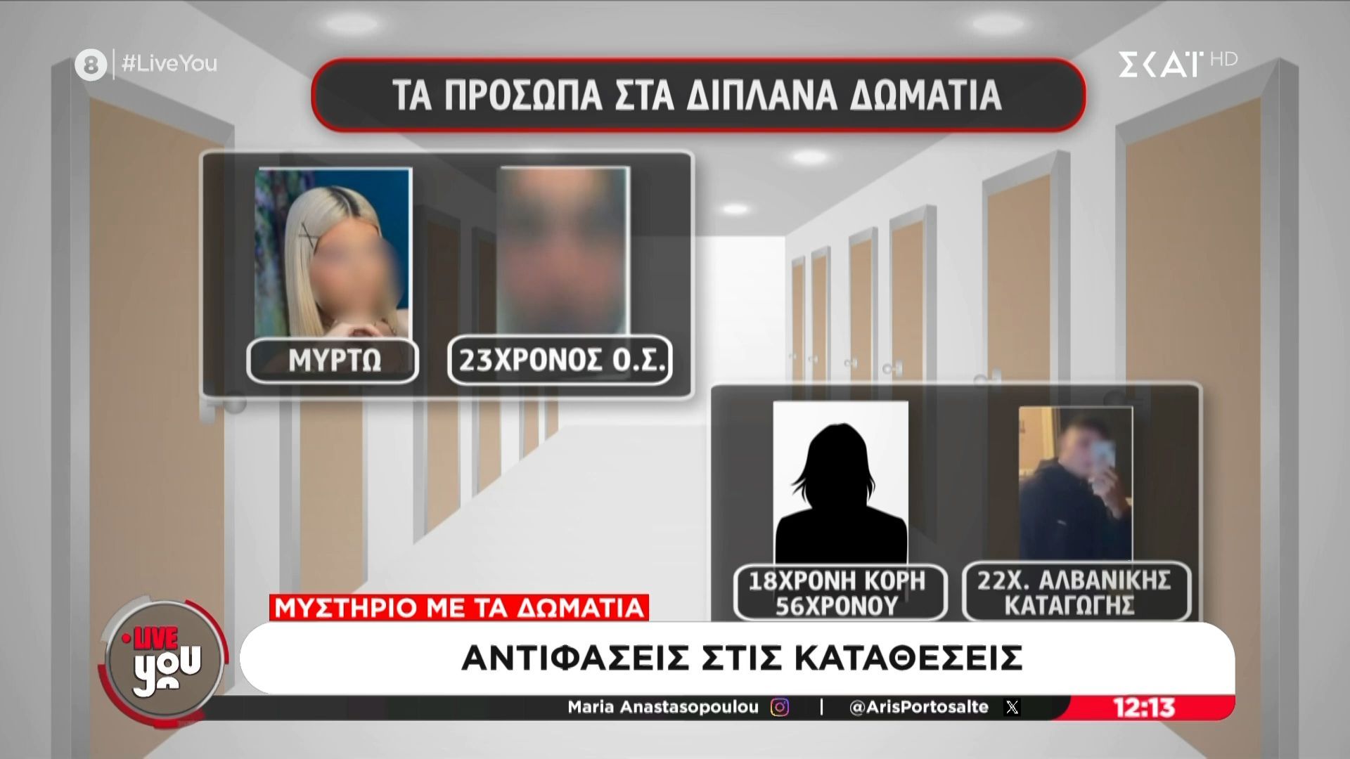 Μυστήριο με τα δωμάτια: Αντιφάσεις στις καταθέσεις