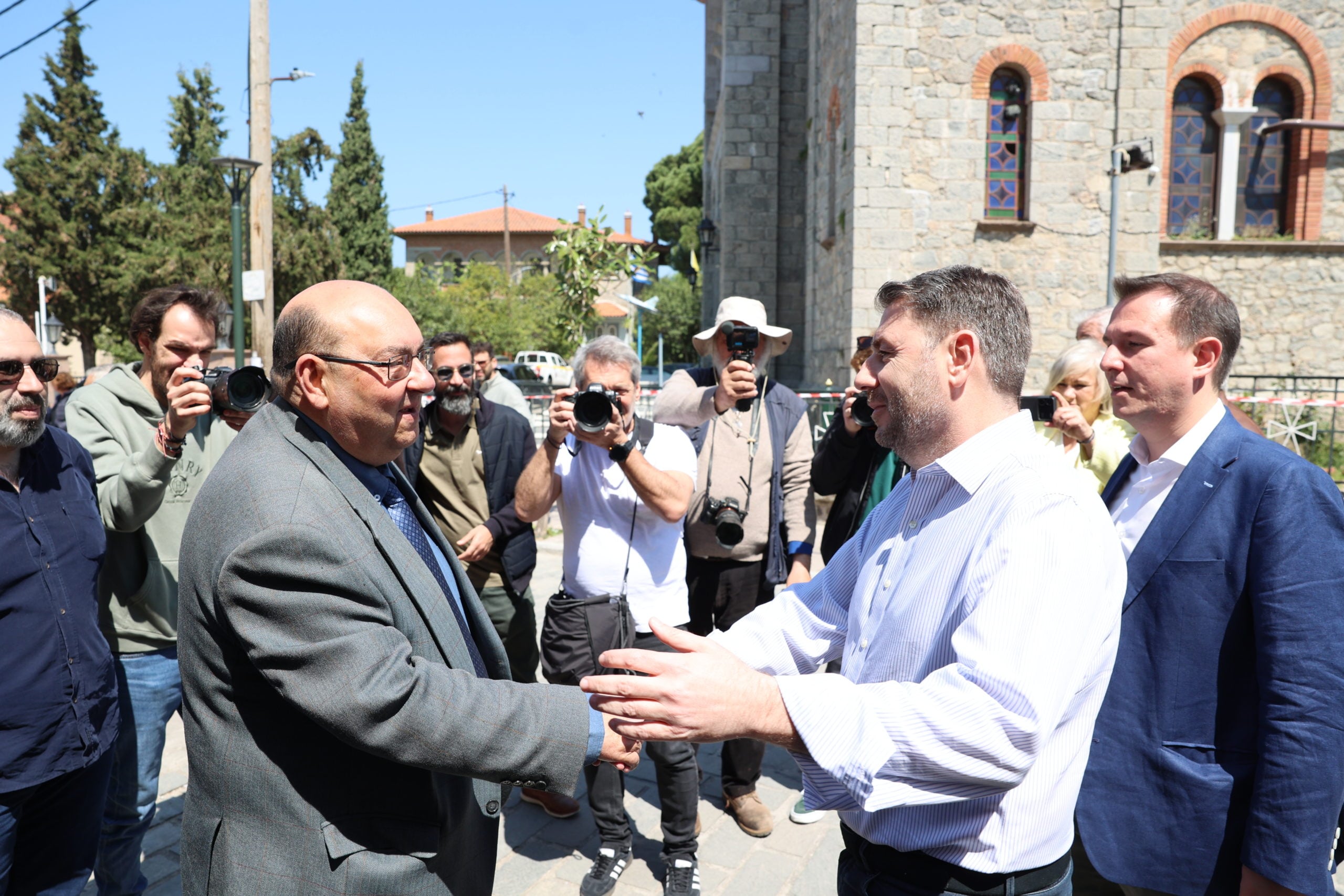 Νίκος Ανδρουλάκης, Λέσβος, Μυτιλήνη