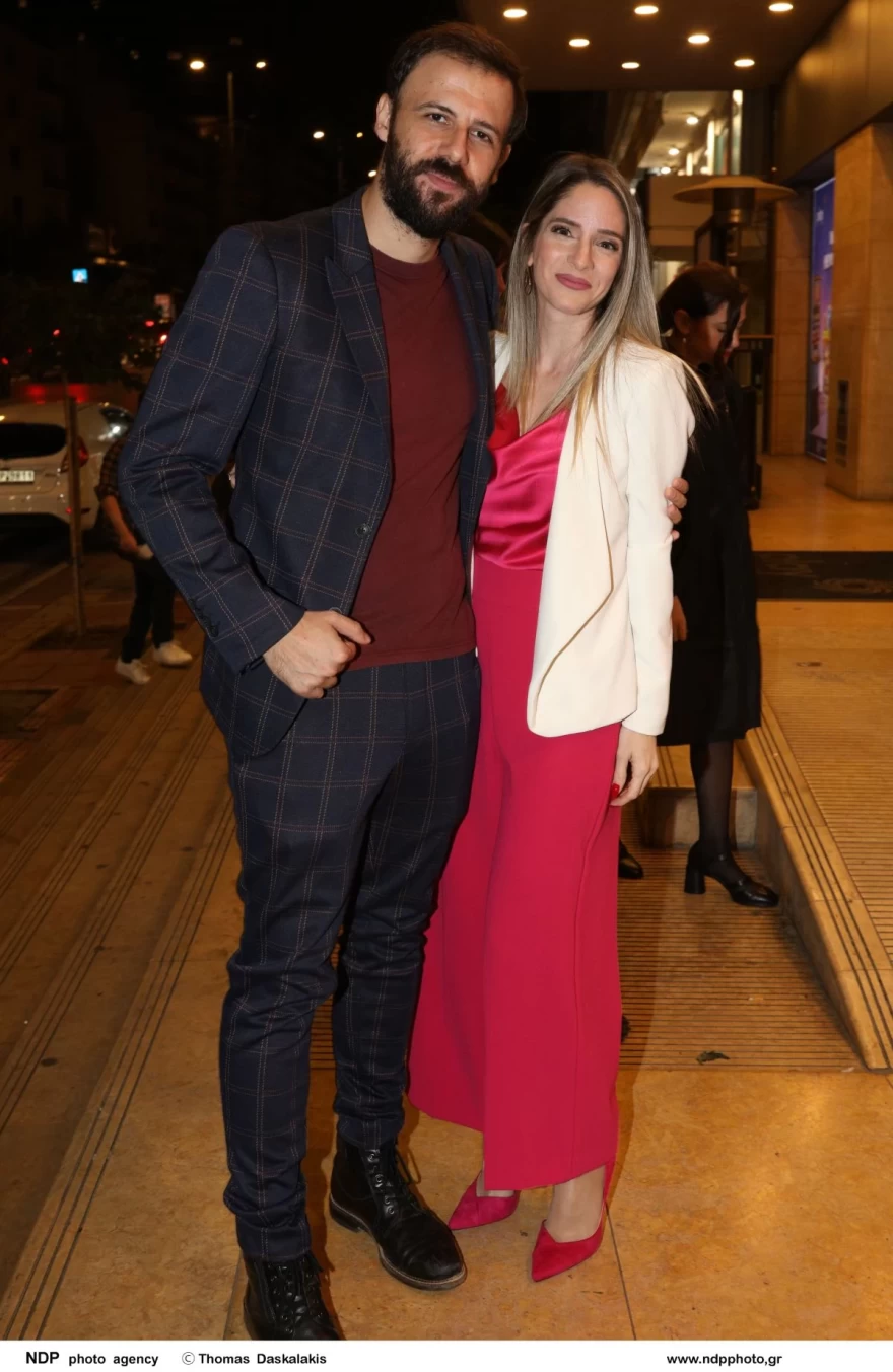 Ο Νίκος Γκέλια με τη σύζυγό του