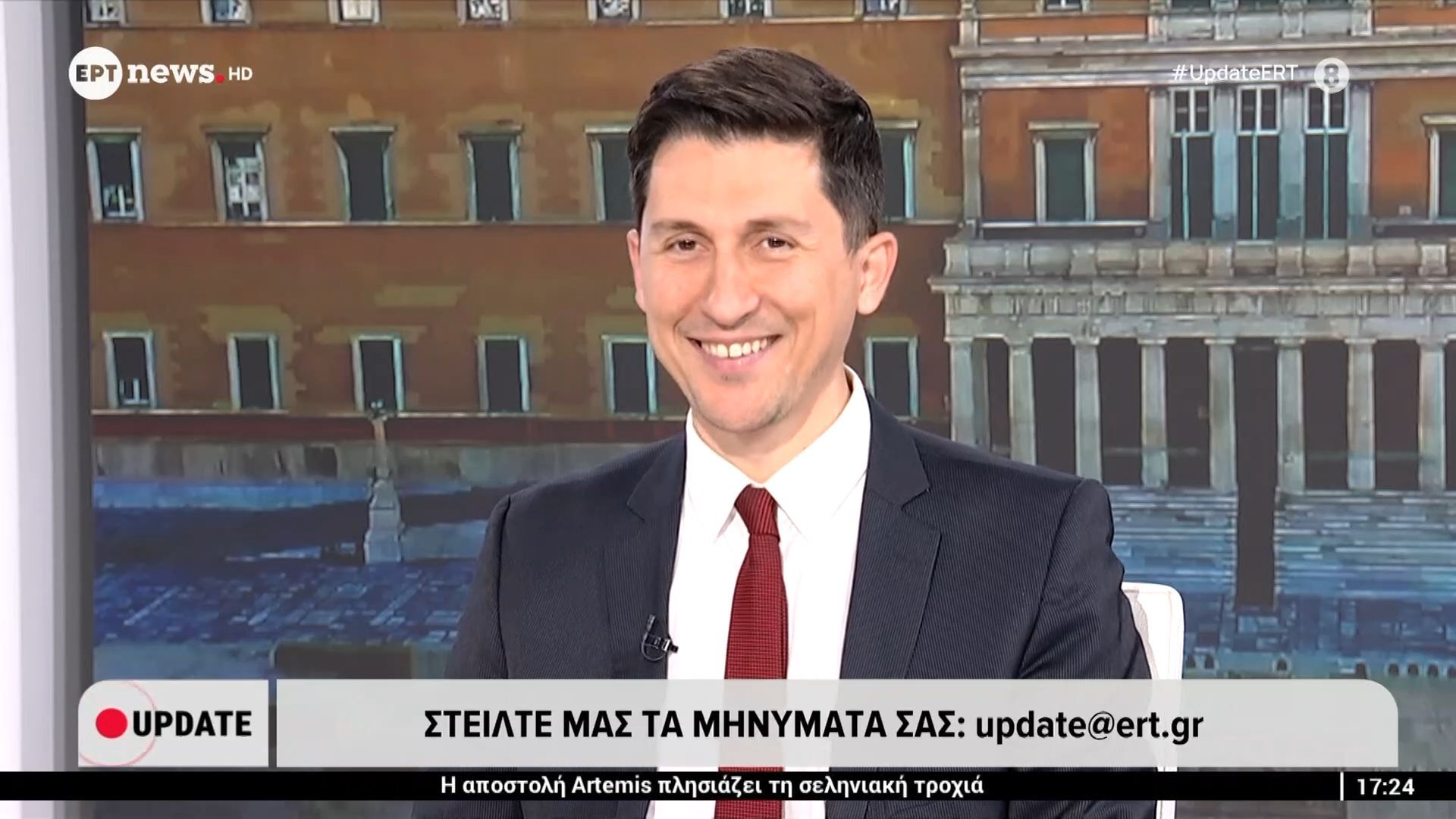 Ο βουλευτής του ΠΑΣΟΚ, Παύλος Χρηστίδης στο ΕΡΤnews
