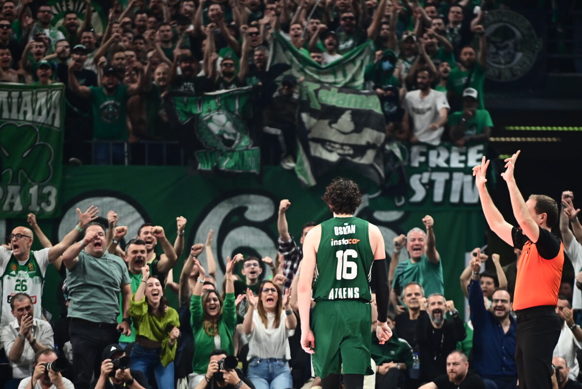 Η Euroleague ανακάλεσε την «εκρηκτική» κερκίδα στο Παναθηναϊκός – Εφές Αναντολού του 2025