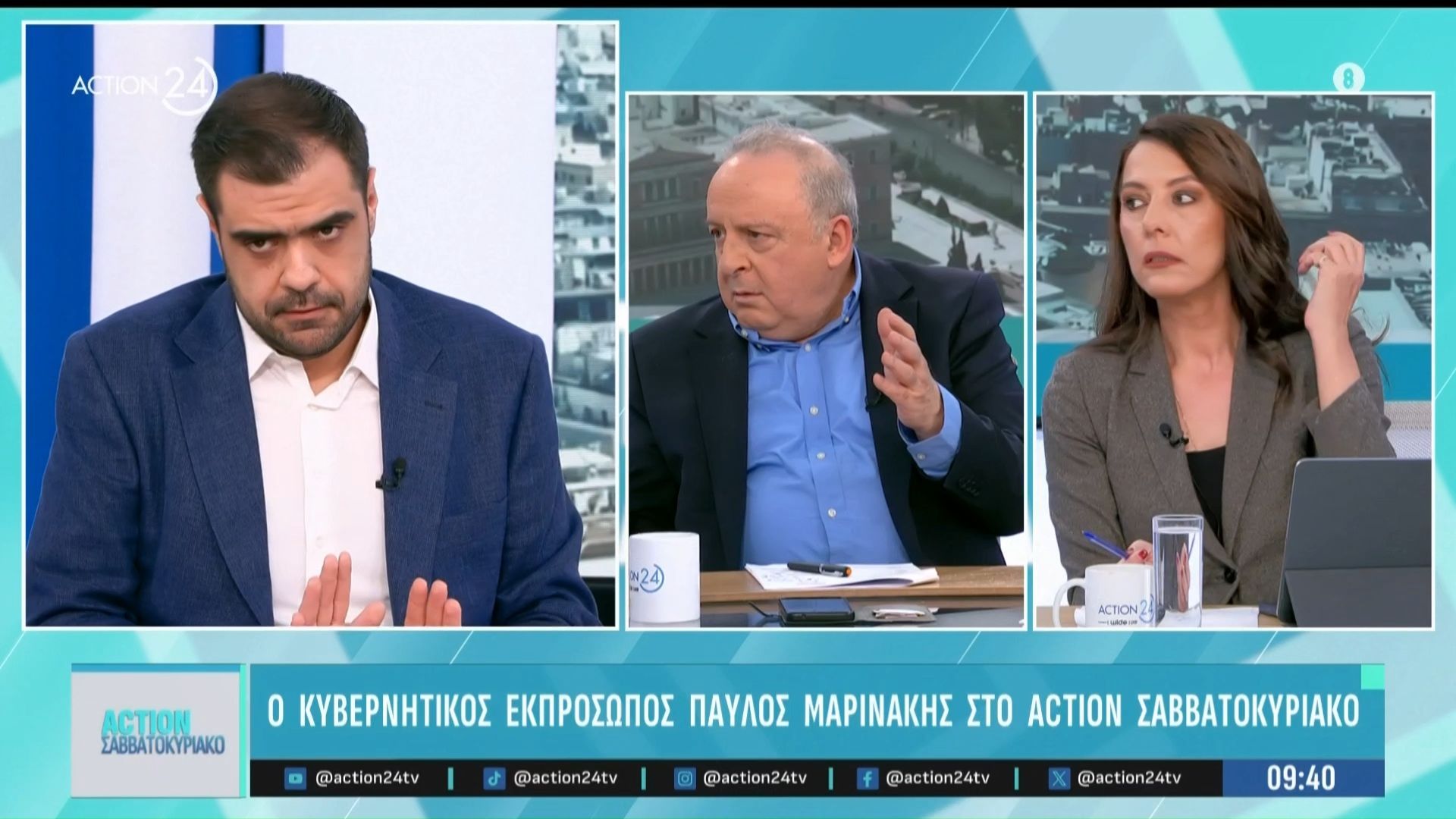 Π. Μαρινάκης: «Γίνεται εργαλειοποίηση στο θέμα της τραγωδίας των Τεμπών»