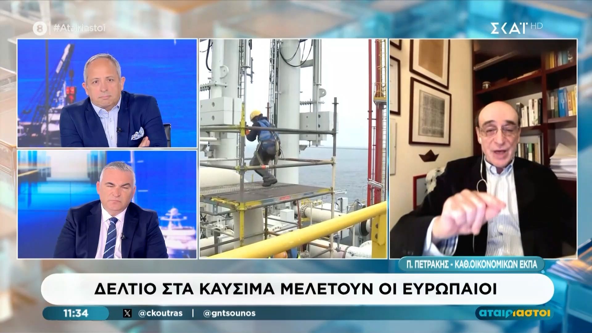 Π. Πετράκης: «Θα πρέπει να ζήσουμε με υψηλότερες τιμές πετρελαίου ακόμα κι αν τελειώσει ο πόλεμος»