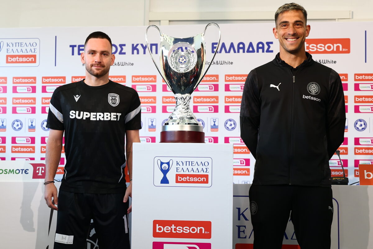 ΠΑΟΚ – ΟΦΗ: Ασπρόμαυρη αναμέτρηση στον τελικό του Κυπέλλου Ελλάδας Betsson στο Πανθεσσαλικό