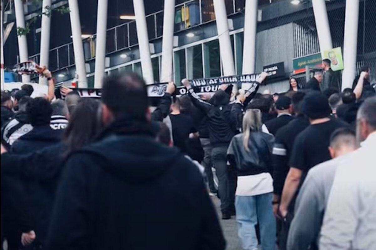 ΠΑΟΚ: Οι φίλαθλοι κατέκλυσαν την έδρα της Μπιλμπάο με συνθήματα