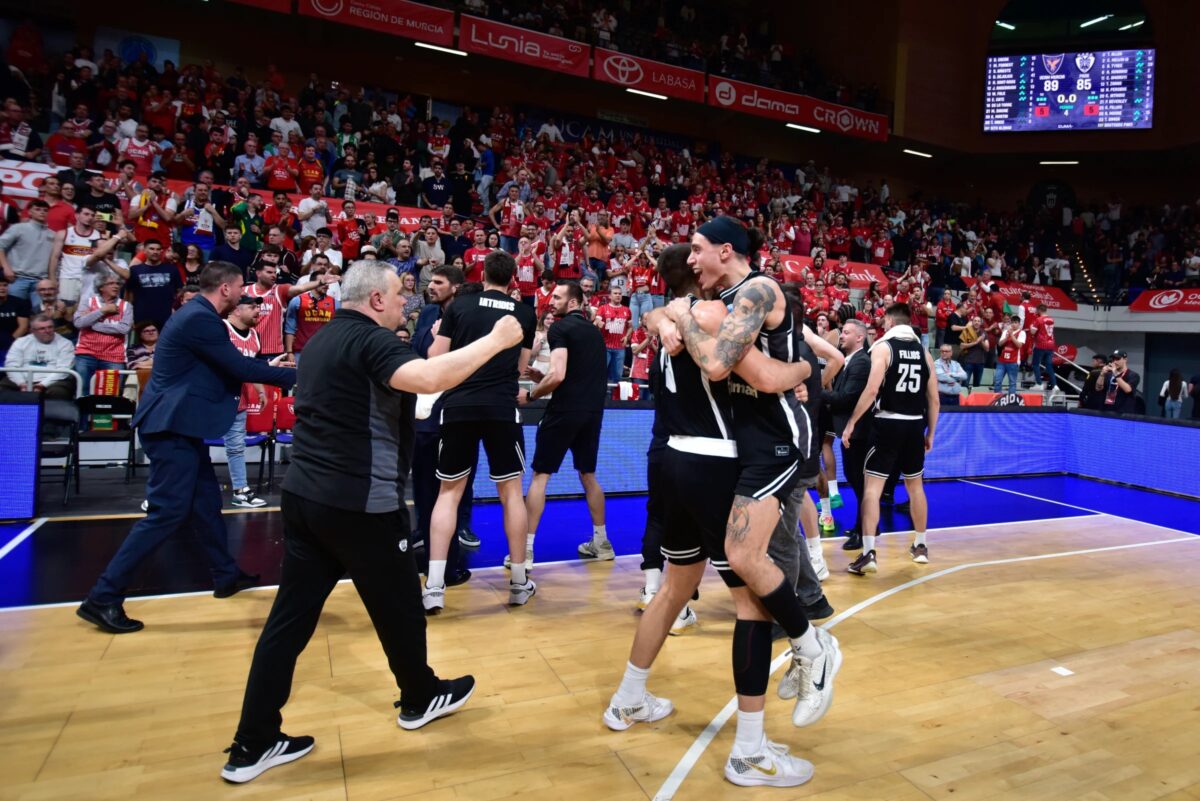 Μούρθια – ΠΑΟΚ: Η παρακάμερα από τον θρίαμβο του «δικεφάλου του Βορρά» στο FIBA Europe Cup