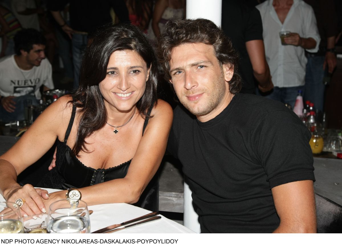 Ο Θανάσης Πάτρας και η σύζυγός του