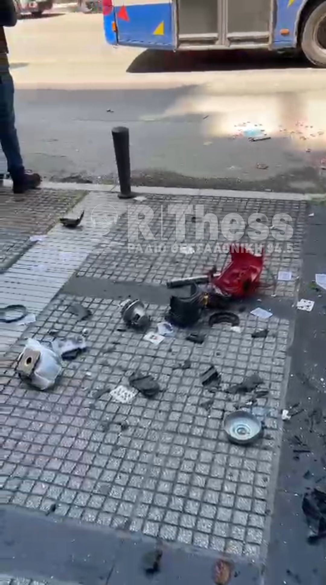 Πετούσε συσκευές από τον 5ο όροφο στο κέντρο της Θεσσαλονίκης