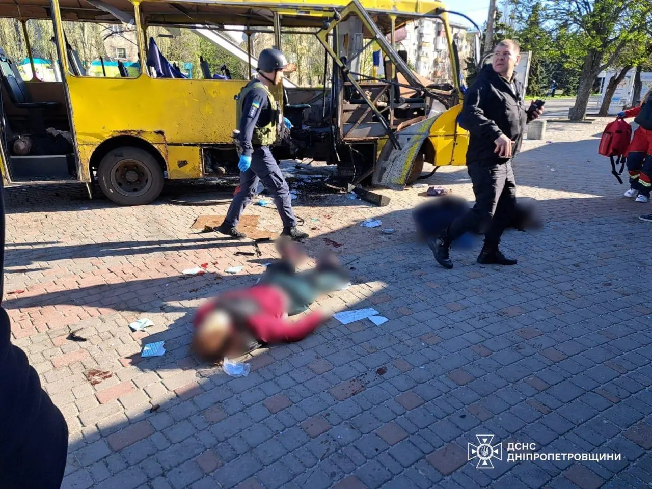 Ουκρανία: Ρωσικό drone έπληξε λεωφορείο σε ώρα αιχμής – 9 νεκροί, 51 τραυματίες