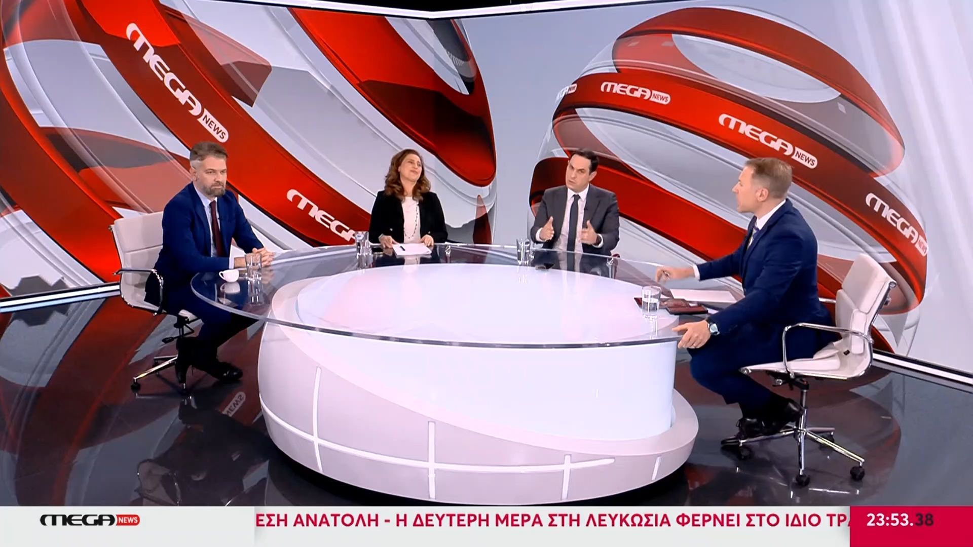 Πολιτική αντιπαράθεση μεταξύ Β. Λιάκου, Χ. Κεφαλίδου και Δ. Μελίδη για τα μέτρα στήριξης της κυβέρνησης