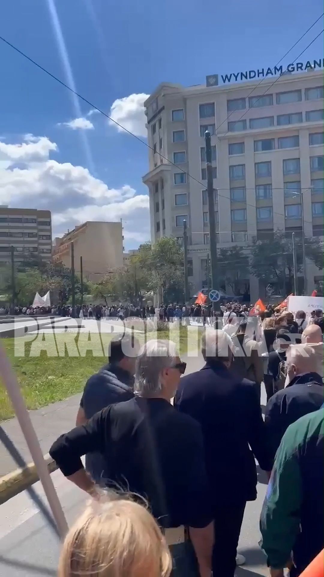Πορεία ΠΟΕ-ΟΤΑ προς υπουργείο Εσωτερικών
