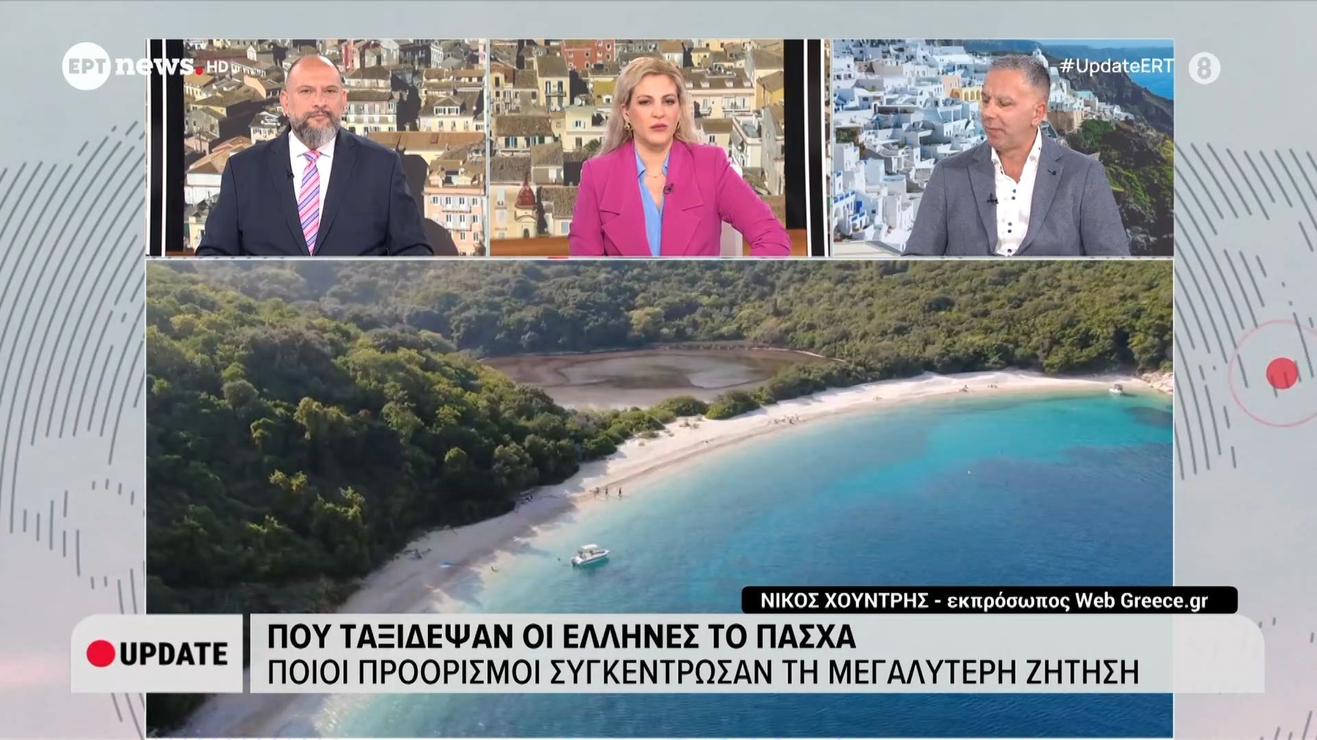Πού ταξίδεψαν οι Έλληνες το Πάσχα – Ποιοι προορισμοί συγκέντρωσαν τη μεγαλύτερη ζήτηση – Νίκος Χούντρης, εκπρόσωπος Web Greece.gr