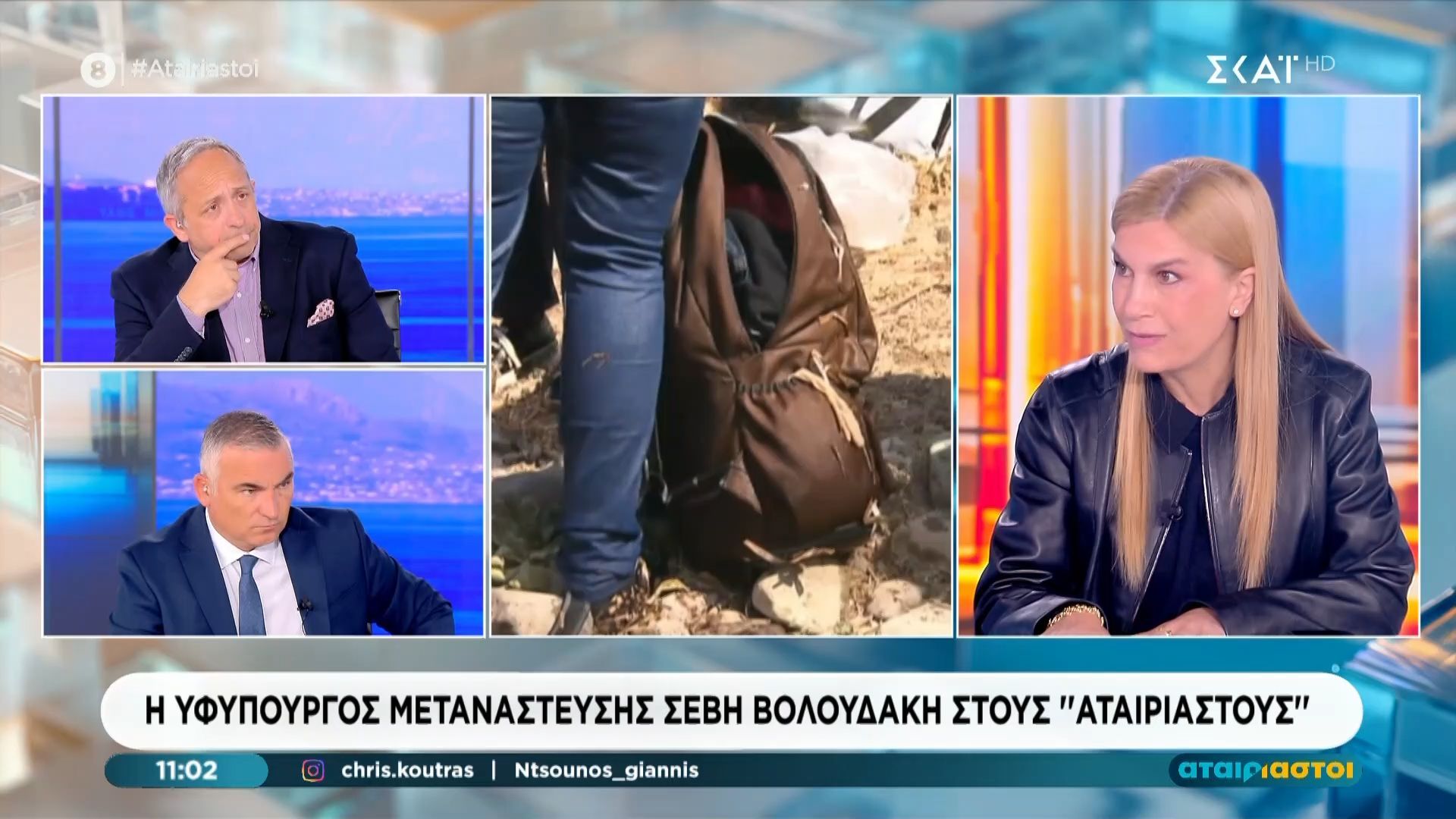 Σ. Βολουδάκη: «Υπάρχει πολύ μεγάλο πρόβλημα με τις ροές από Λιβύη»