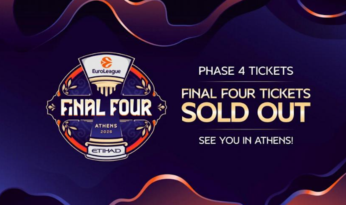 Euroleague: Τα εισιτήρια για το Final Four στην Αθήνα έγιναν ανάρπαστα
