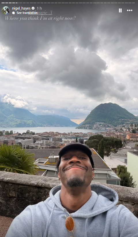 Παναθηναϊκός: Ο Νάιτζελ Χέιζ-Ντέιβις πραγματοποίησε ξανά σύντομο ταξίδι στο Λουγκάνο της Ελβετίας