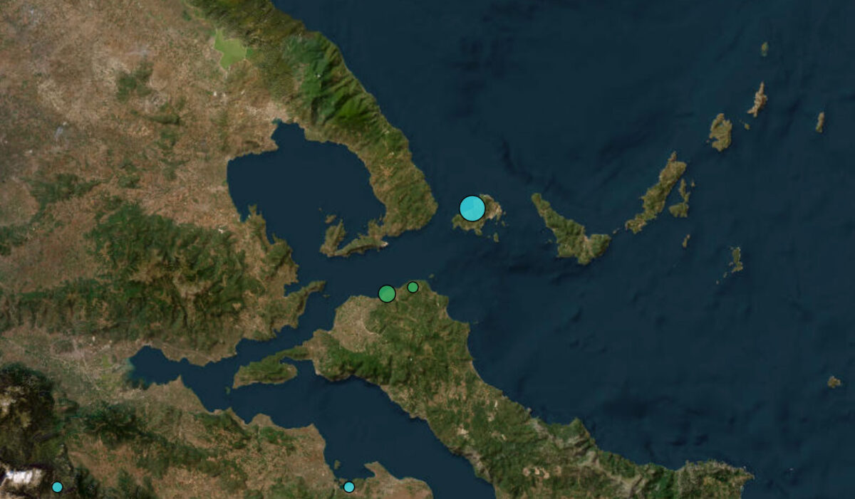 Σεισμική δόνηση στην Αττική – Επίκεντρο στις Σποράδες