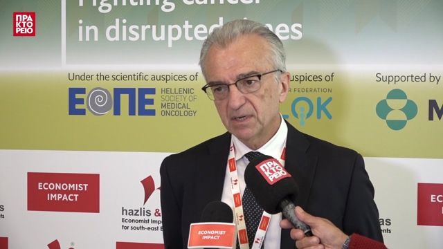 «Sixth Annual Greece Cancer Summit» – Αριστοτέλης Μπαμιάς, καθηγητής Παθολογίας-Ογκολογίας, Εθνικό και Καποδιστριακό Πανεπιστήμιο Αθηνών, αντιπρόεδρος HeSMO