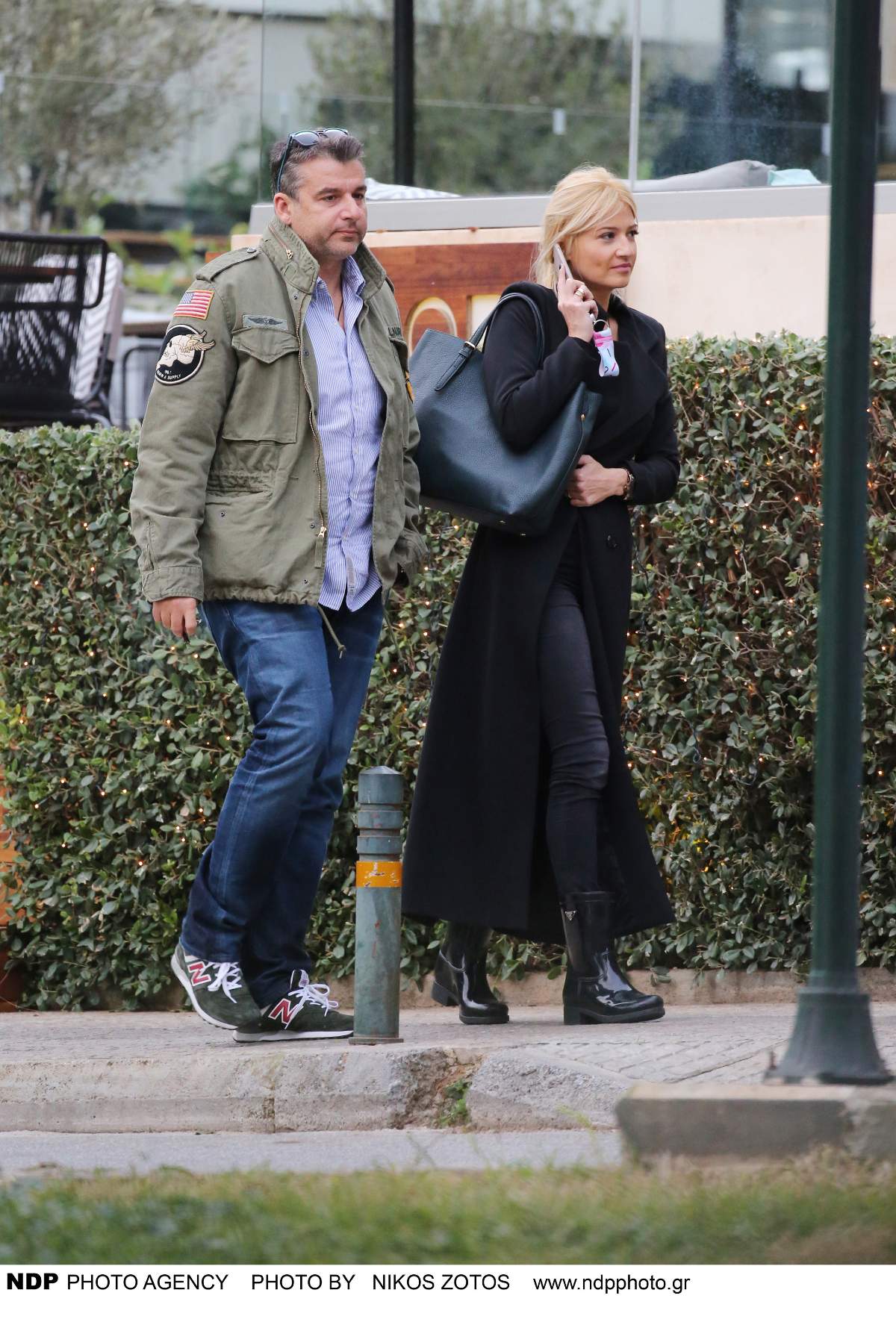 Η Φαίη Σκορδά και ο Γιώργος Λιάγκας