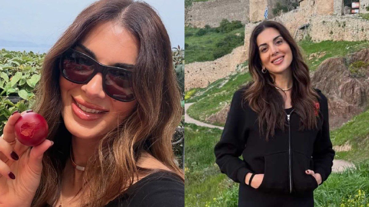 Παραδοσιακό Πάσχα για τη Σταματίνα Τσιμτσιλή: Πού και με ποια παρέα το πέρασε (Φωτογραφίες)