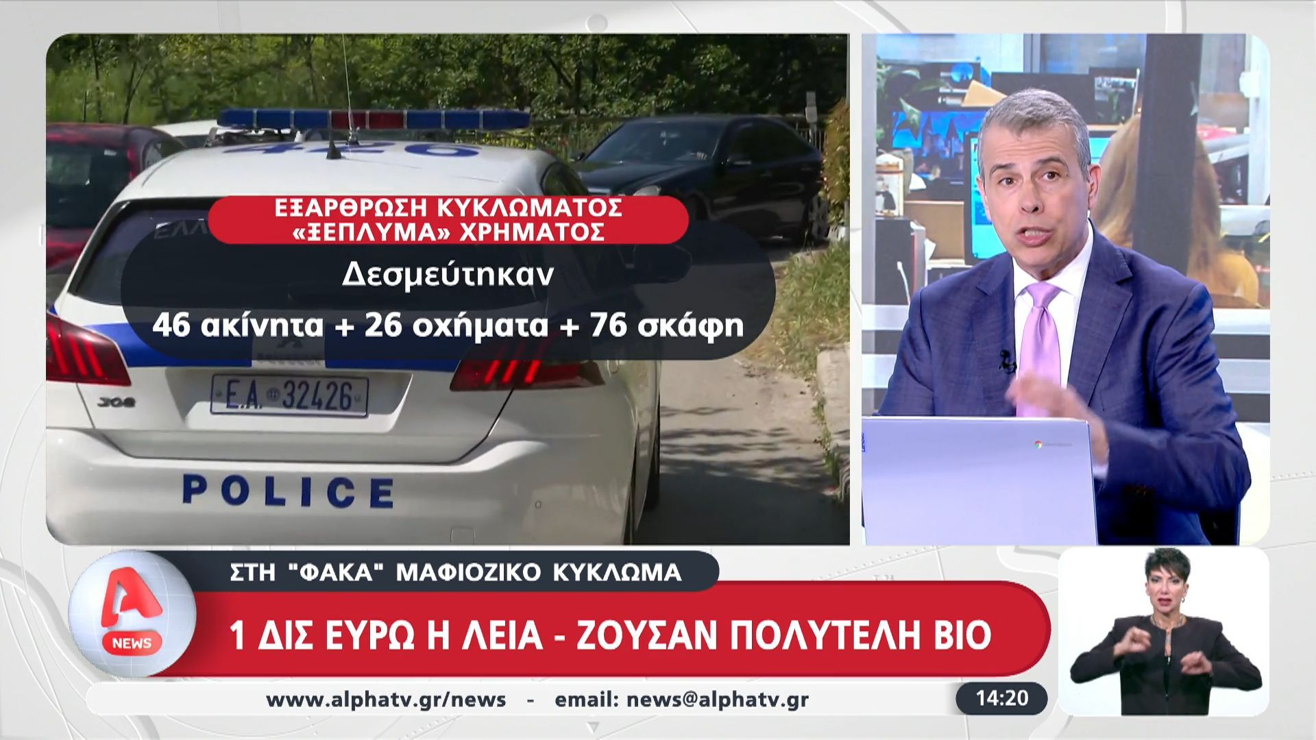 Στη «φάκα» μαφιόζικο κύκλωμα: 1 δισ. ευρώ η λεία