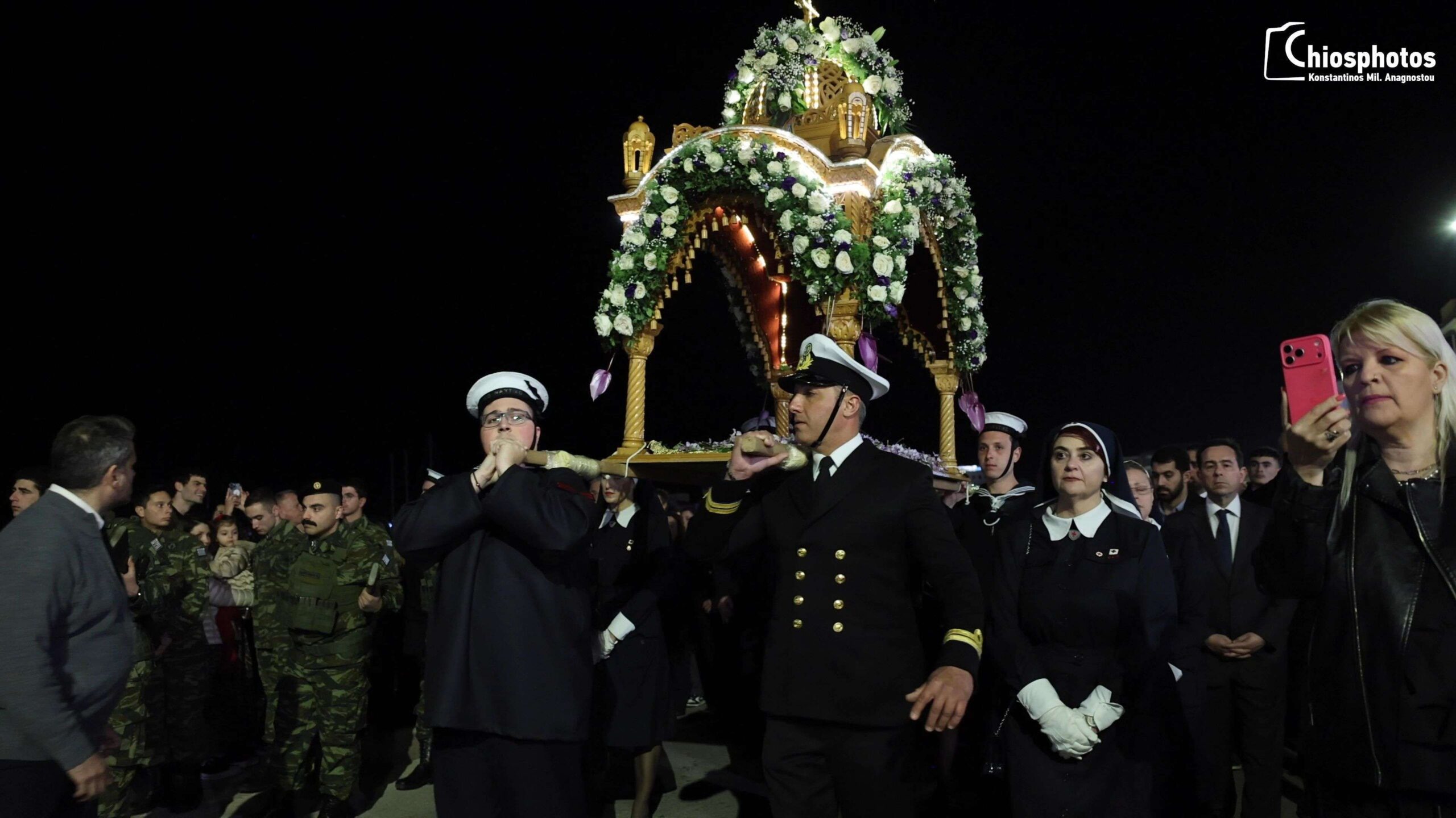 Συνάντηση Επιταφίων στη Χίο