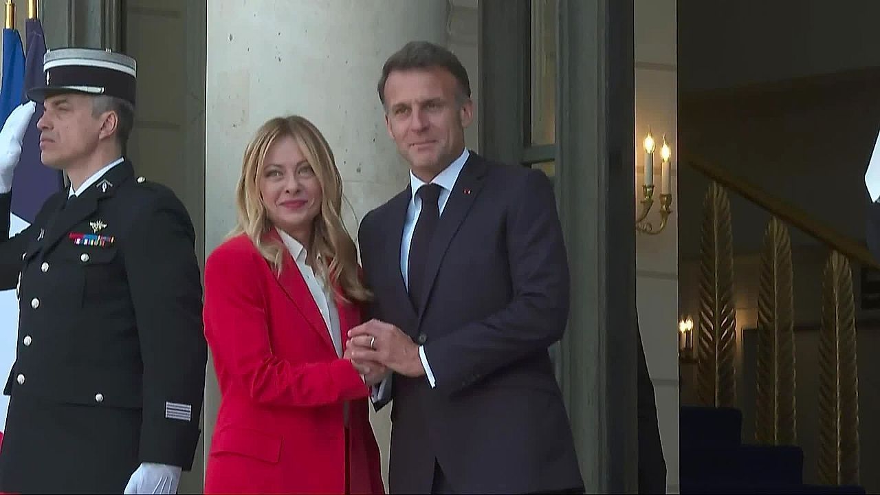 Συνάντηση Μακρόν με Μερτς και Μελόνι στο Παρίσι