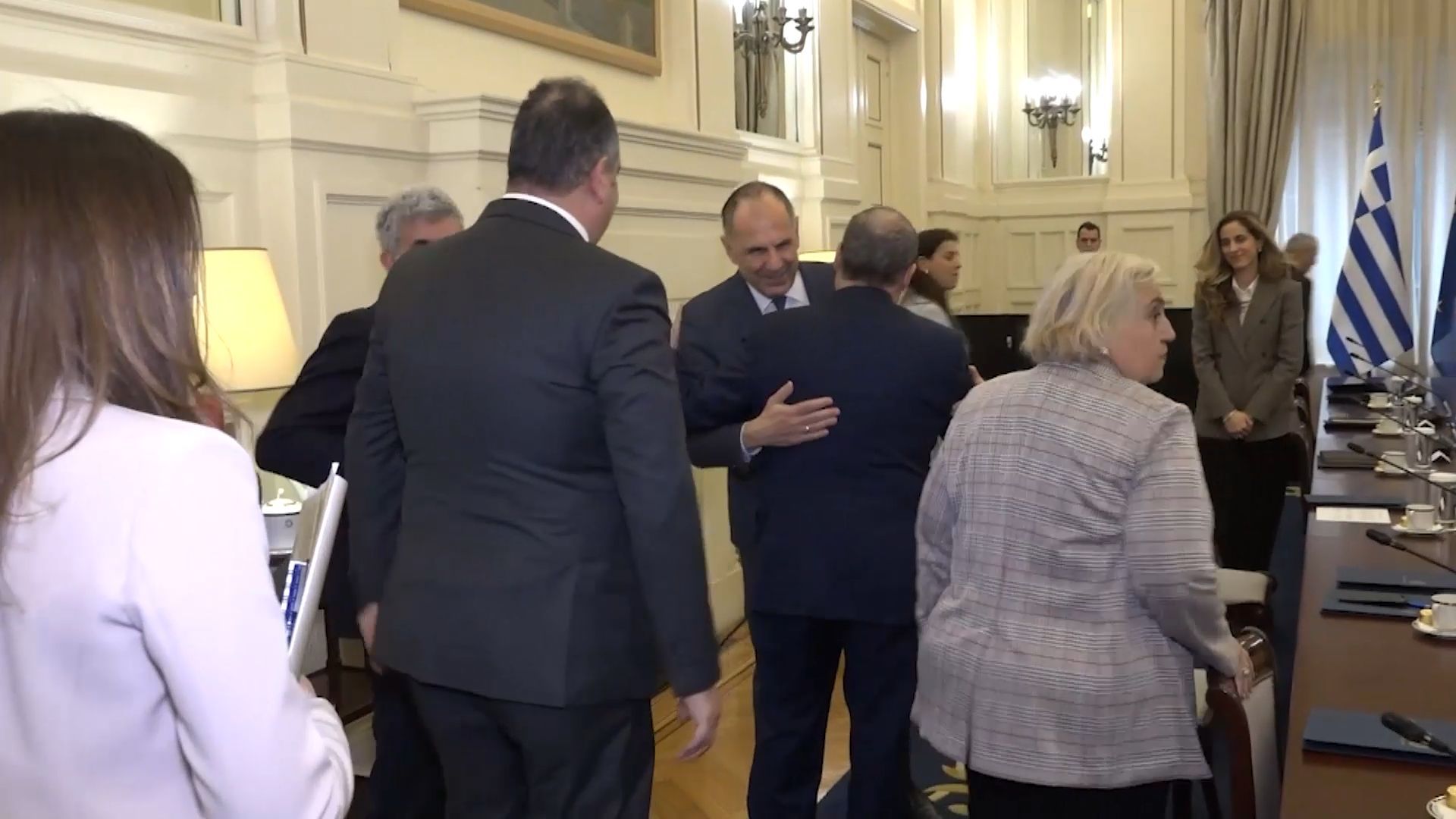 Συνάντηση ΥΠΕΞ, Γιώργου Γεραπετρίτη, με τον Αντιπρόεδρο της Παλαιστινιακής Αρχής, Hussein Al Sheikh
