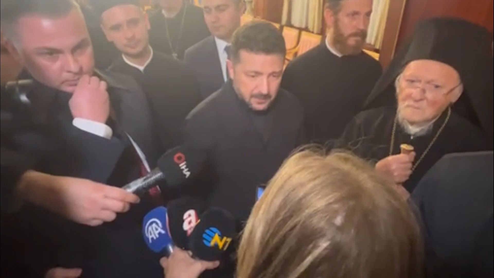 Home 87 Συνάντηση Ζελένσκι με τον Οικουμενικό Πατριάρχη Βαρθολομαίο