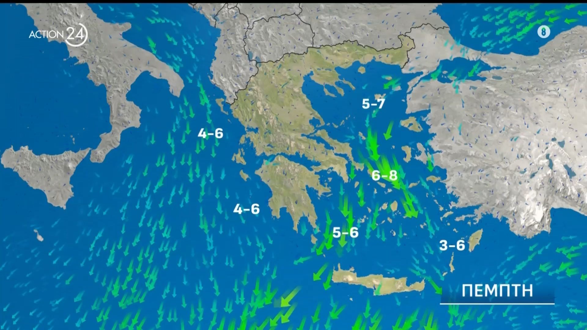 Home 85 Συννεφιά, σκόνη και λίγες λασπροβροχές – Απομακρύνεται η σκόνη μέσα στο ΣΚ