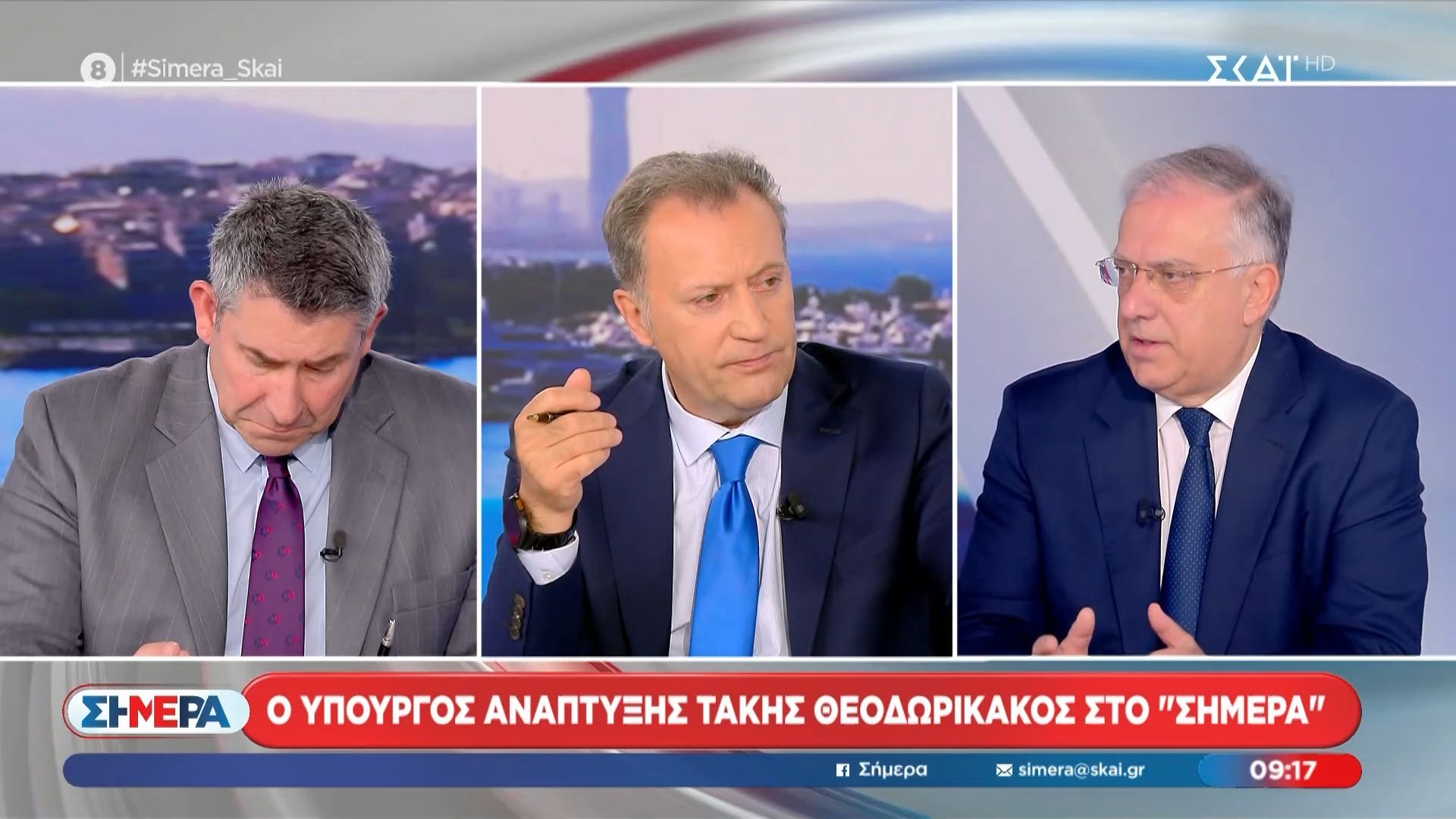 Τ. Θεοδωρικάκος: «Η κυβέρνηση έχει μεγάλη εμπειρία στην αντιμετώπιση κρίσεων»