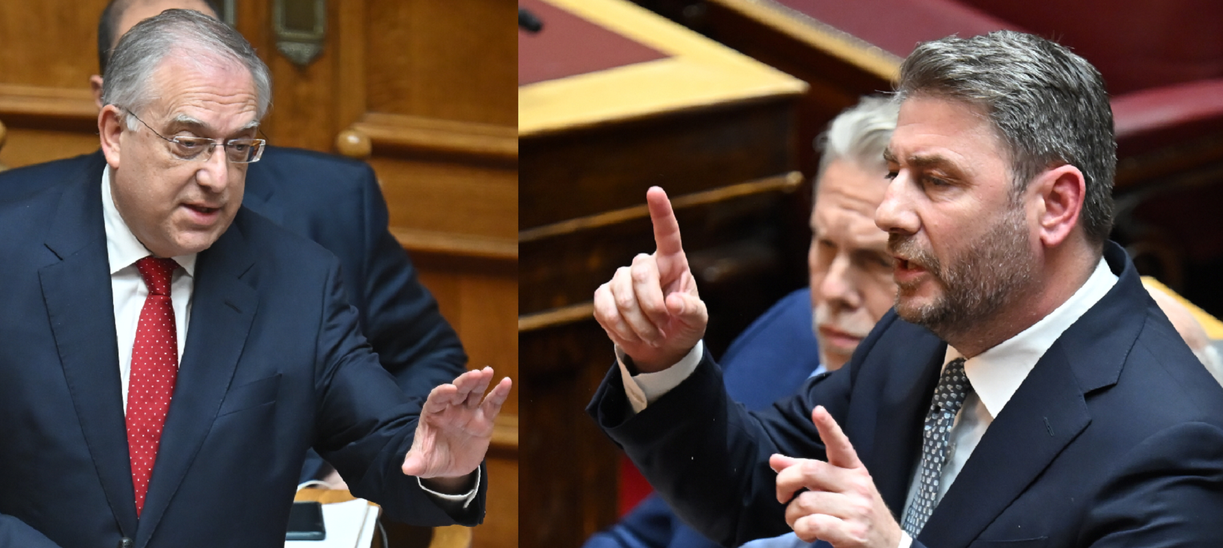 Σφοδρή αντιπαράθεση Θεοδωρικάκου – Ανδρουλάκη στη Βουλή – «Επί ΠΑΣΟΚ δεν υπήρχε ρουσφέτι;» – «Απορρίπτω κάθε συμψηφισμό, θα λογοδοτήσετε»