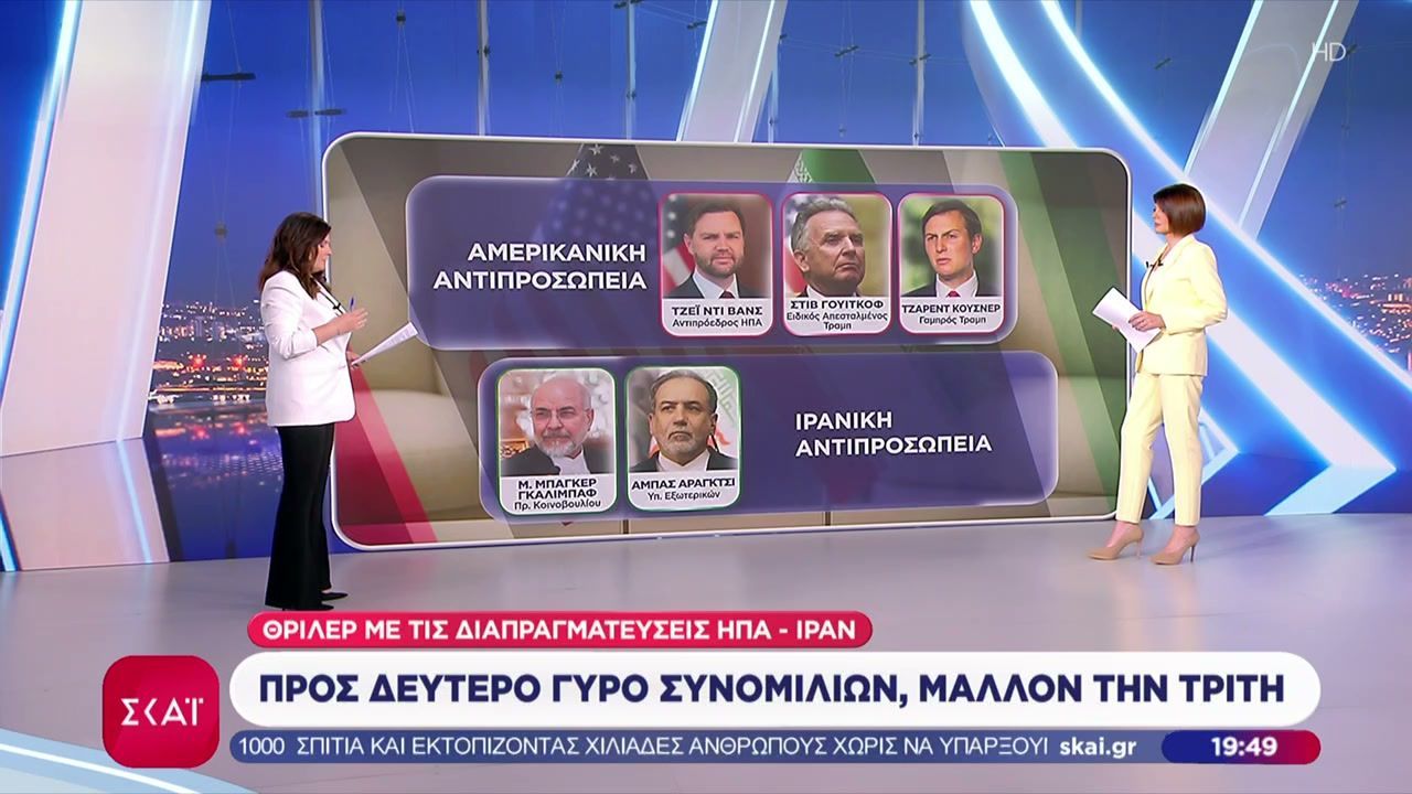 Θρίλερ με τις διαπραγματεύσεις – Μάλλον την Τρίτη οι συνομιλίες – Με Βανς οι Αμερικανοί – «Θολώνει τα νερά» το Ιράν