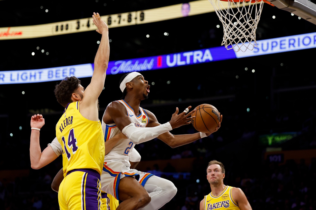 NBA Αποτελέσματα: Οι Θάντερ «διέλυσαν» τους Λέικερς, εντυπωσιακή εμφάνιση από Λέοναρντ για Κλίπερς