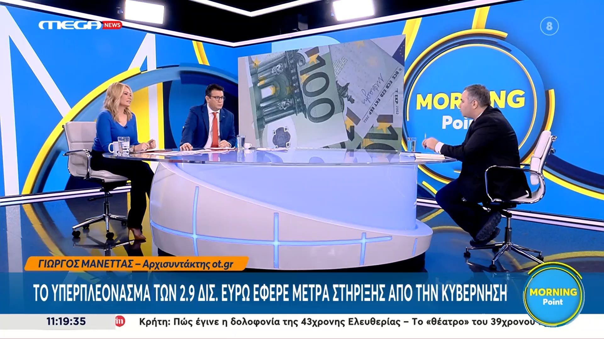 Το υπερπλεόνασμα των 2.9 δισ. ευρώ έφερε μέτρα στήριξης από την κυβέρνηση