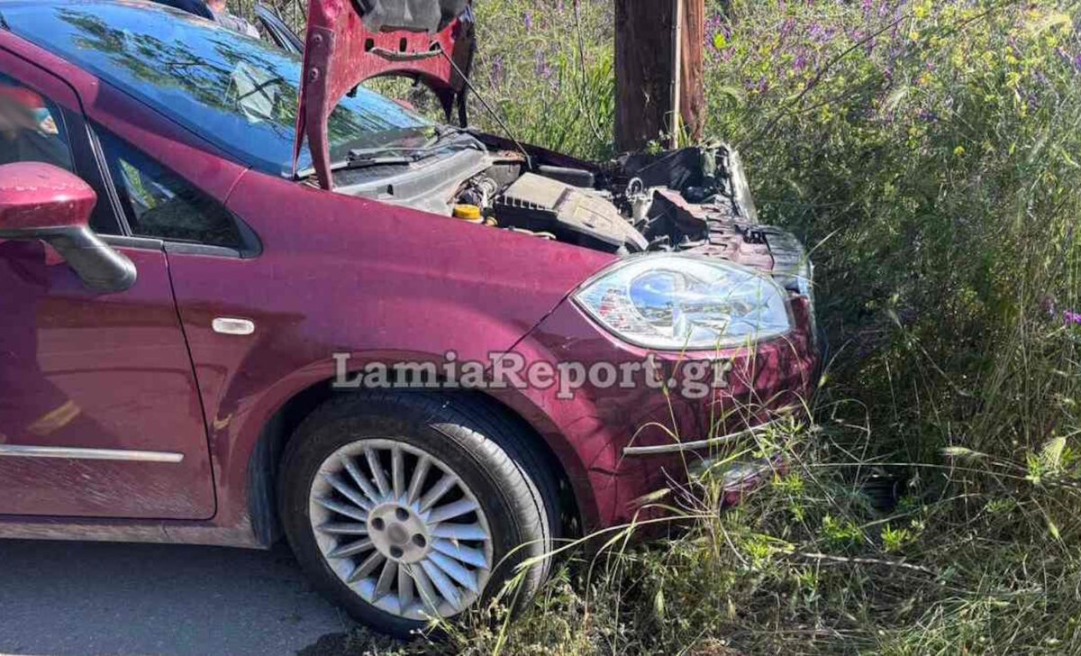 Φθιώτιδα: Όχημα προσέκρουσε σε κολόνα της ΔΕΗ – Παγιδεύτηκε ο ηλικιωμένος οδηγός