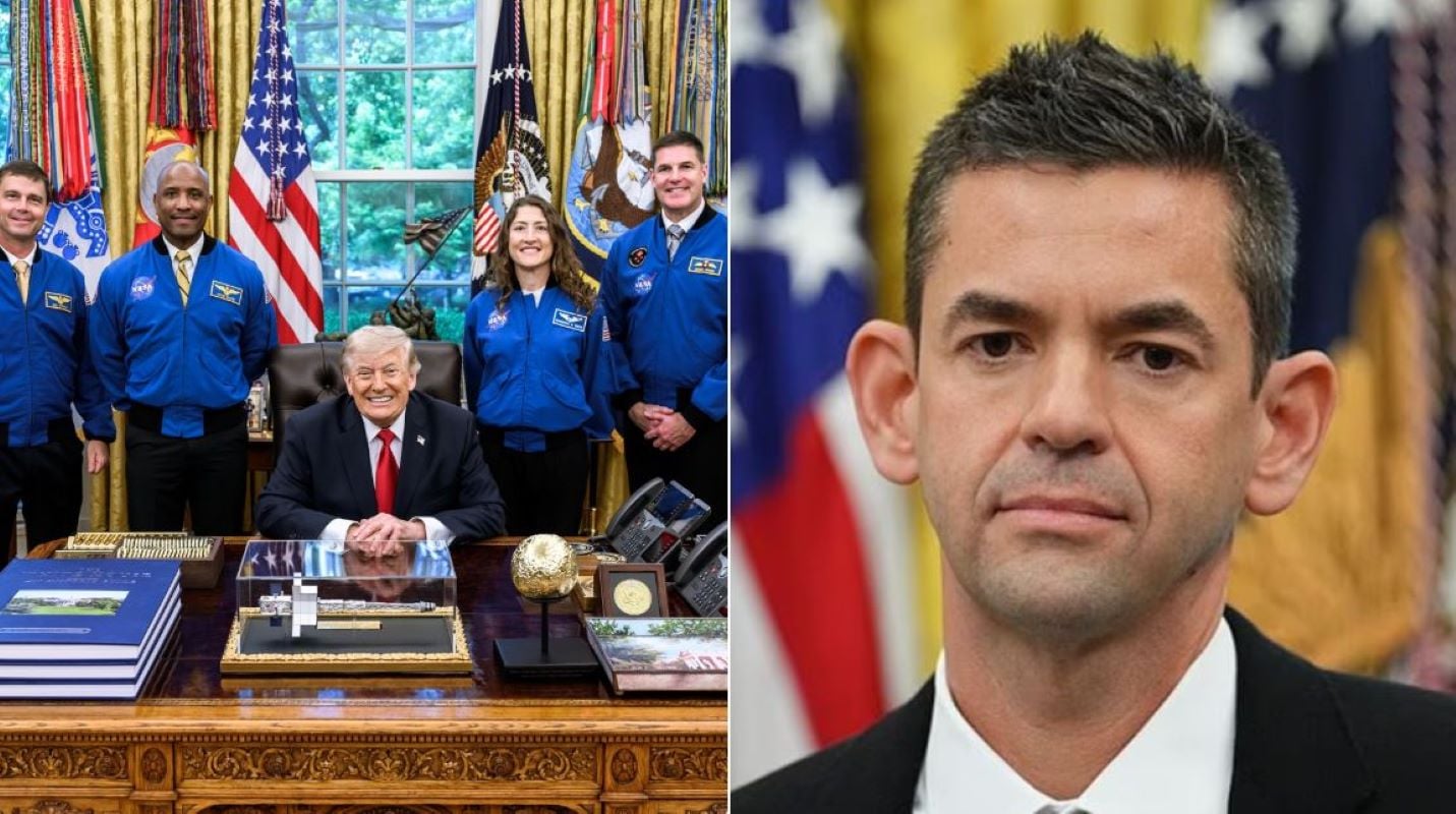 Τραμπ: Αμήχανα λόγια για τα «ωραία αυτιά» του διευθυντή της NASA στο Οβάλ Γραφείο – «Ακούει εξαιρετικά»