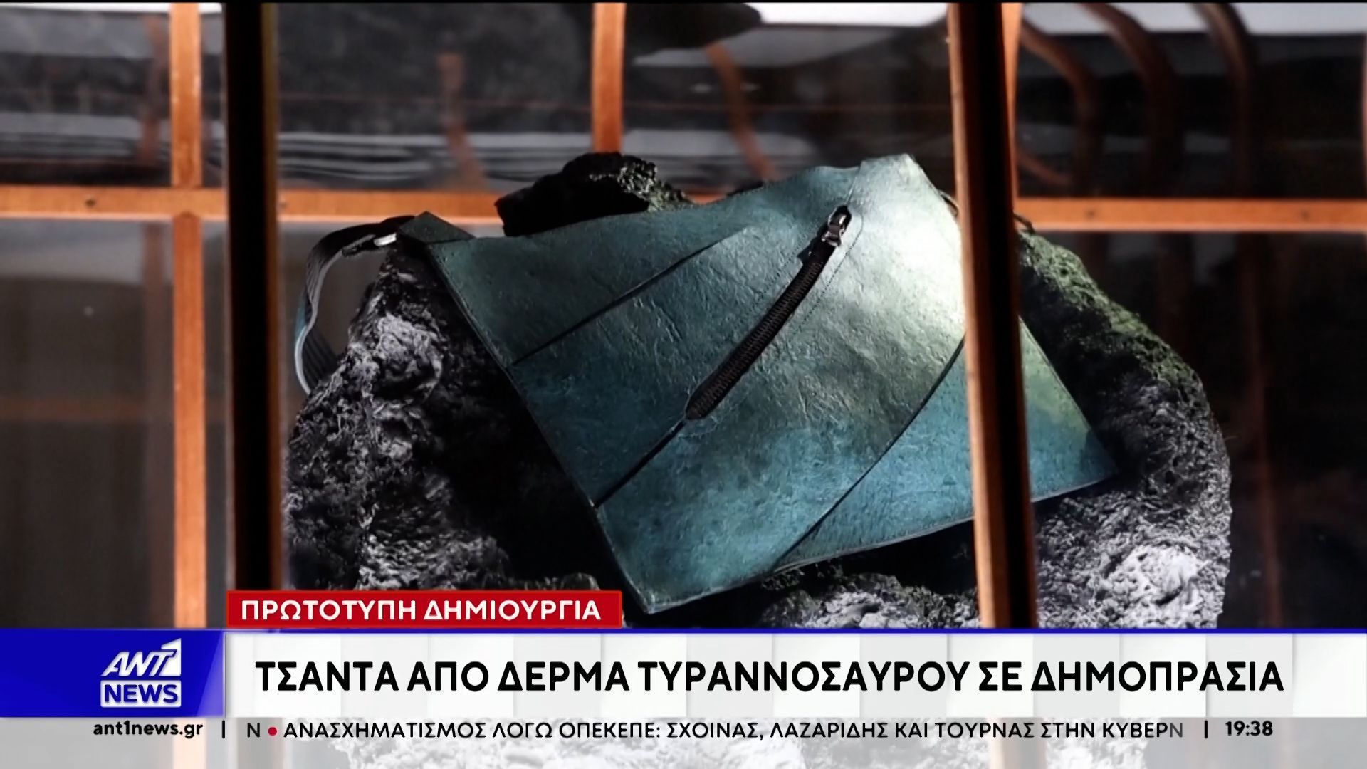 Τσάντα από δέρμα τυραννόσαυρου
