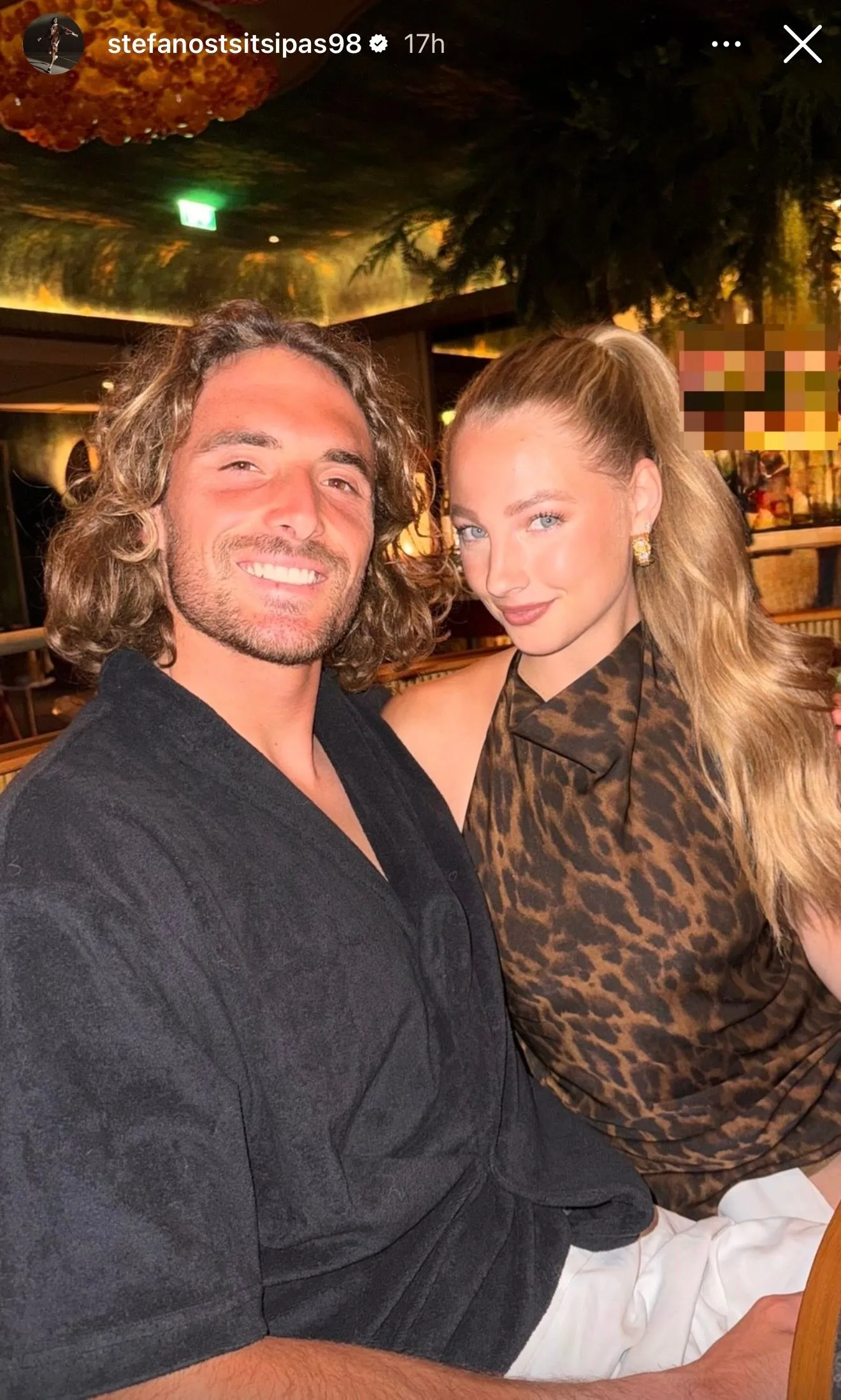 Στέφανος Τσιτσιπάς: Η ρομαντική βραδιά για τα γενέθλια της συντρόφου του και η ξεχωριστή τούρτα έκπληξη