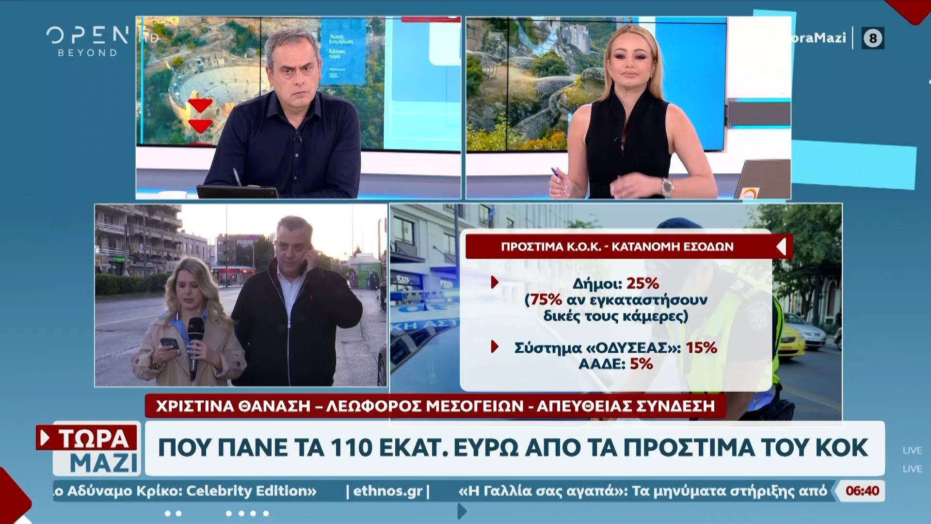 Τσουχτερά πρόστιμα για τροχαίες παραβάσεις – Αφαιρούνται διπλώματα και πινακίδες