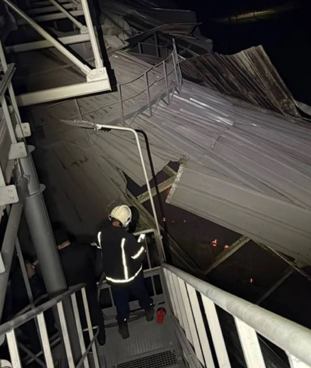 Οι συνέπειες της ρωσικής επίθεσης στην περιφέρεια της Οδησσού.Φωτογραφία: Ολέχ Κίπερ