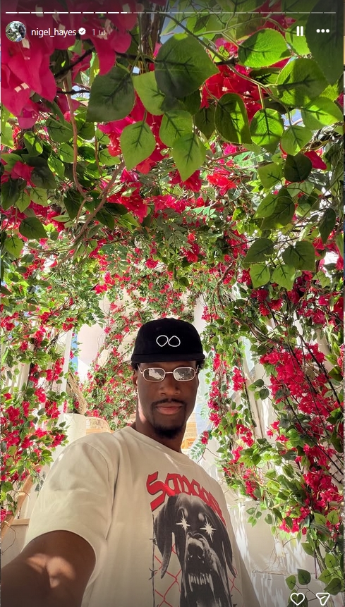 Ο Νάιτζελ Χέιζ Ντέιβις πραγματοποίησε σύντομη επίσκεψη στη Σαντορίνη