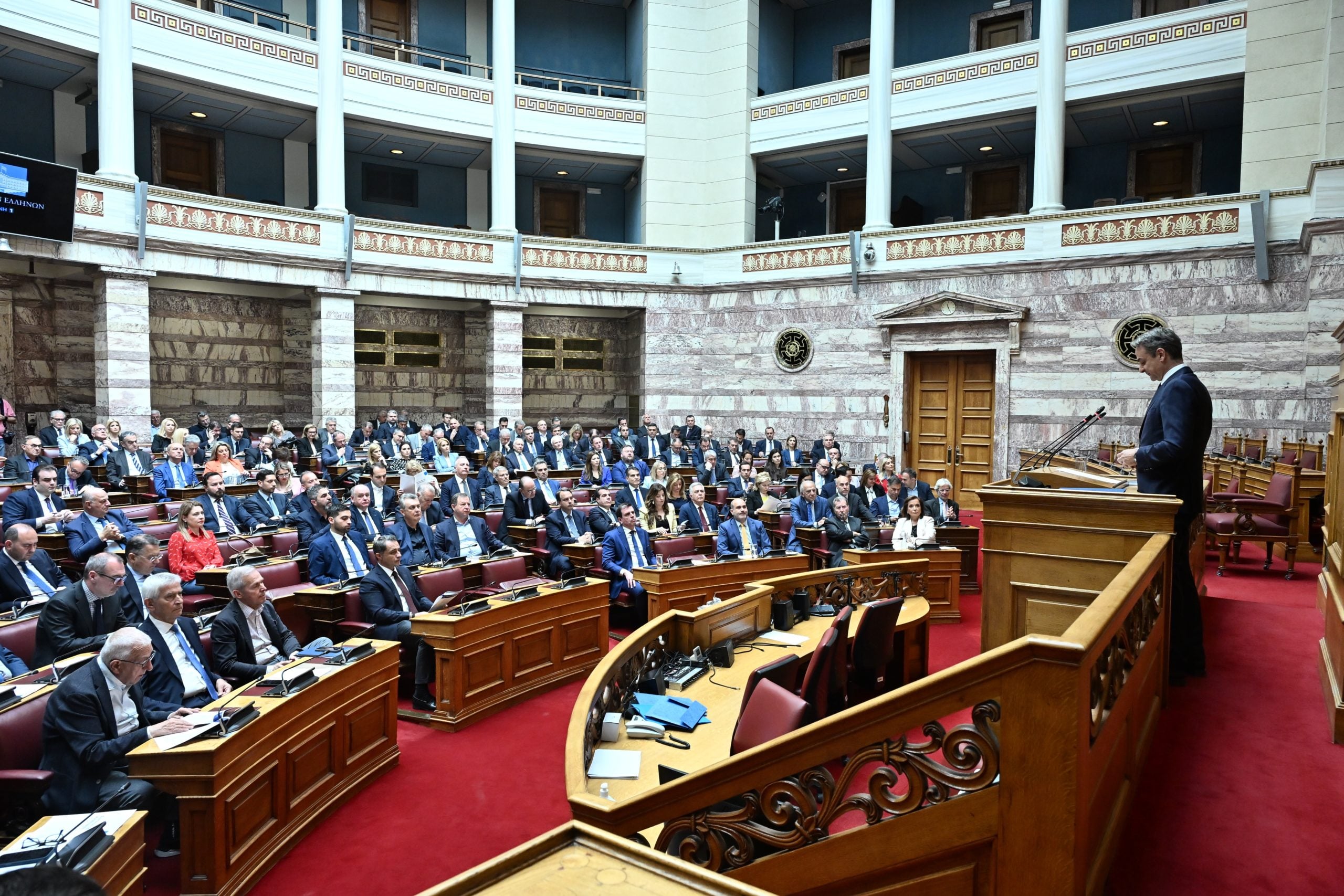Κυριάκος Μητσοτάκης: «Για να πετύχουμε τρίτη συνεχόμενη νίκη πρέπει να ιδρώσουμε τη φανέλα» – Οι δηλώσεις για ΠΑΣΟΚ, Συνταγματική Αναθεώρηση και ΟΠΕΚΕΠΕ
