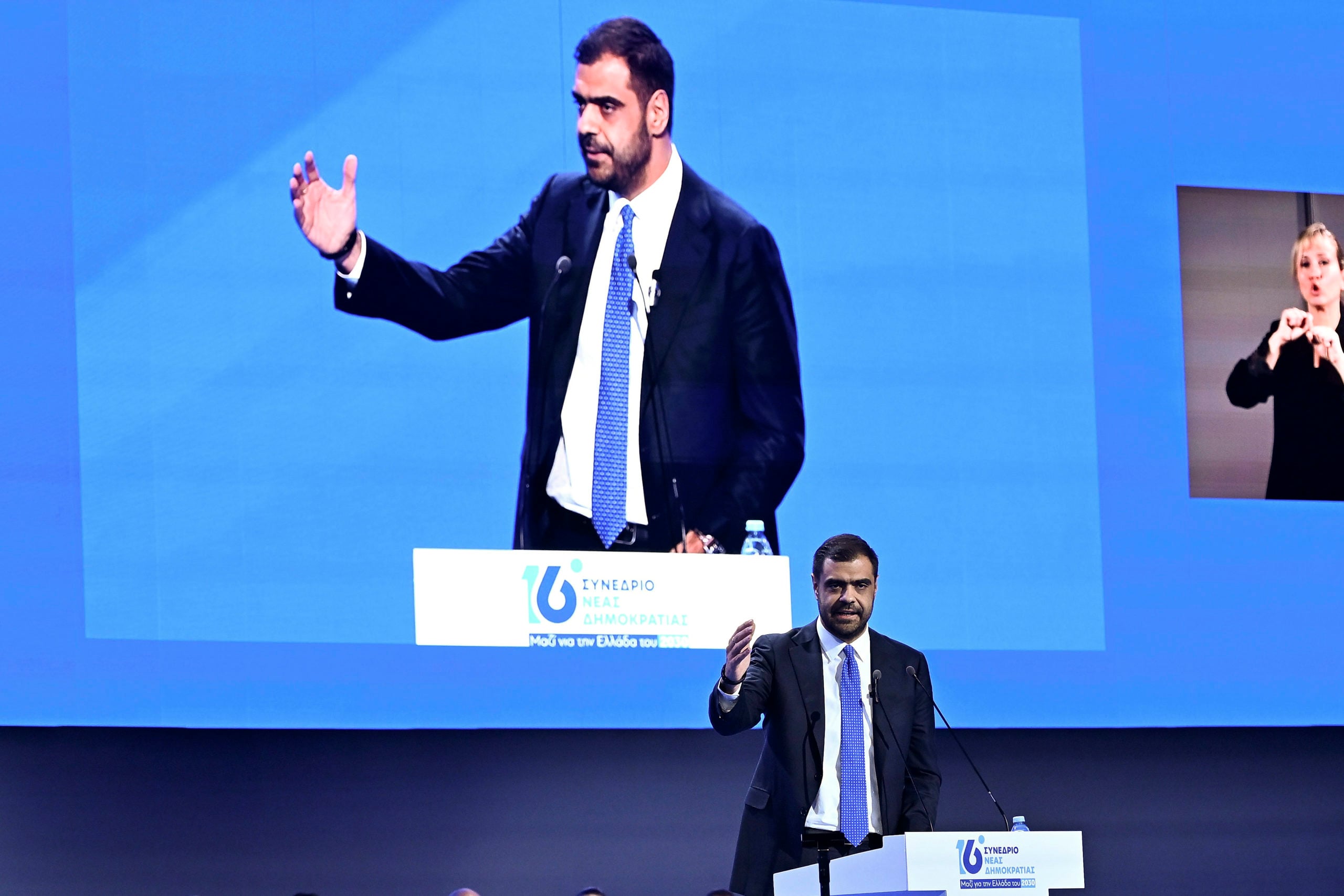 Συνέδριο ΝΔ – Μαρινάκης: «Η ιστορία απέδειξε πως η ΝΔ βρισκόταν πάντα στη σωστή πλευρά των γεγονότων»